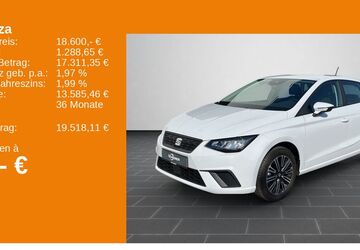 Seat Ibiza 17.840 km 18.600 &euro; Saarbrücken 66115