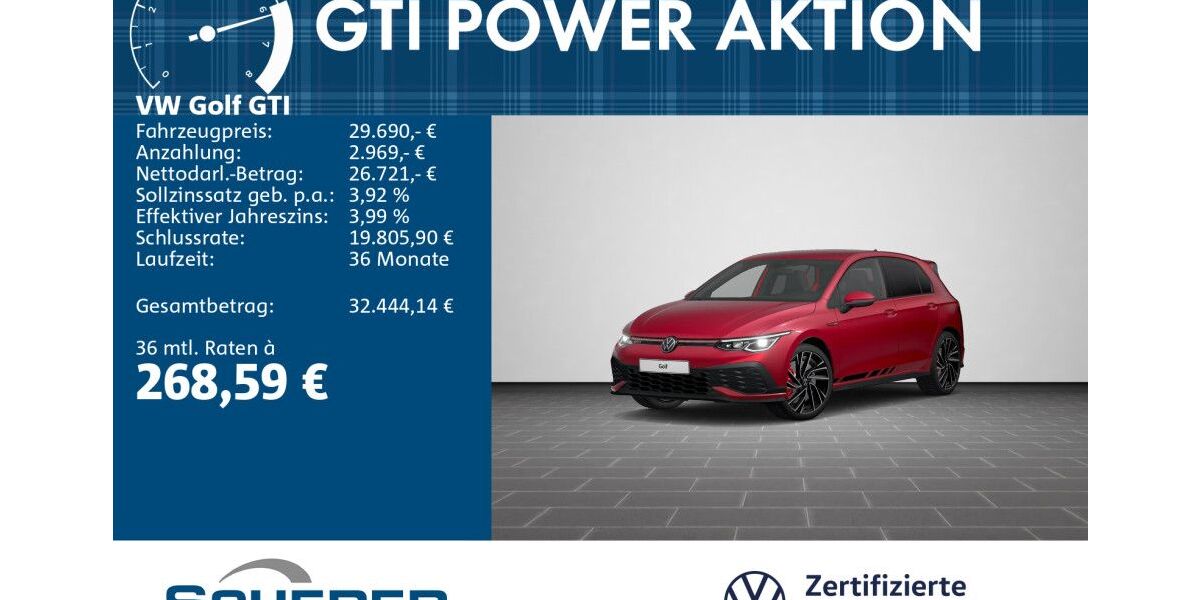 VW Golf 36.842 km 29.690 &euro; Homburg 66424