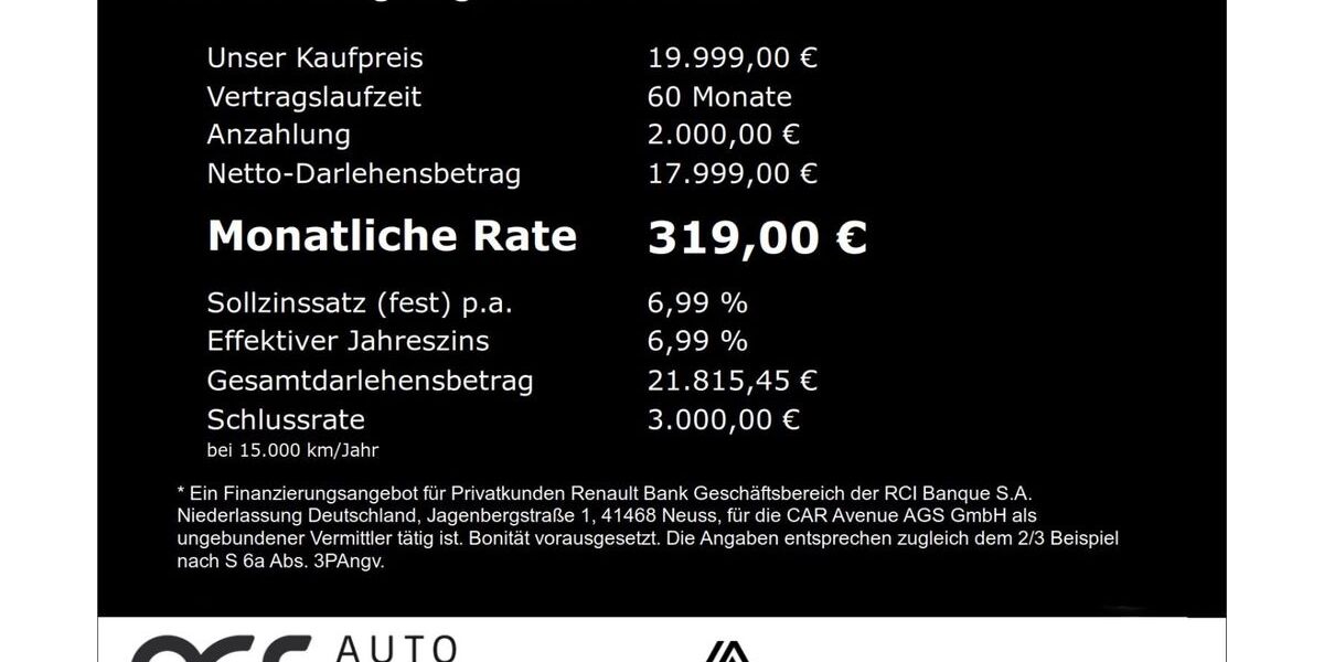 Renault Clio 17.309 km 19.999 &euro; Saarbrücken 66115