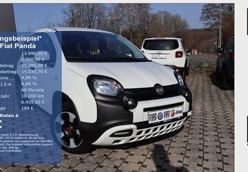Fiat Panda 12.200 km 13.990 &euro; Saarbrücken - Dudweiler 66125