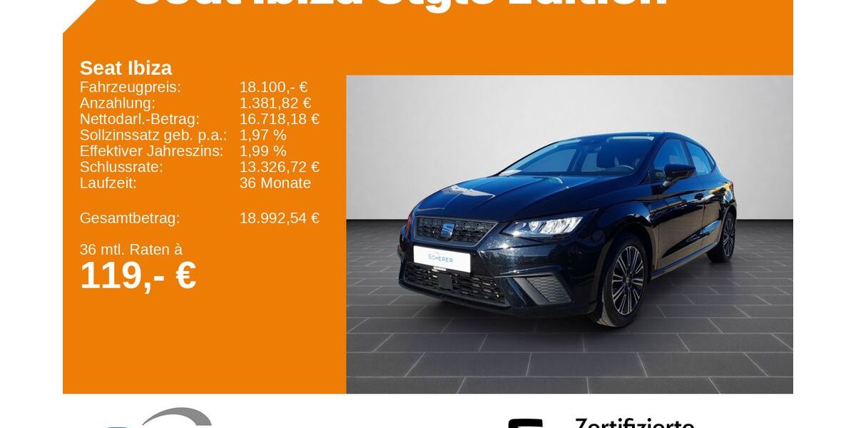 Seat Ibiza 26.828 km 18.100 &euro; Kirkel 66459