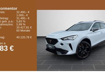 Cupra Formentor 16.190 km 31.980 &euro; Saarbrücken 66115