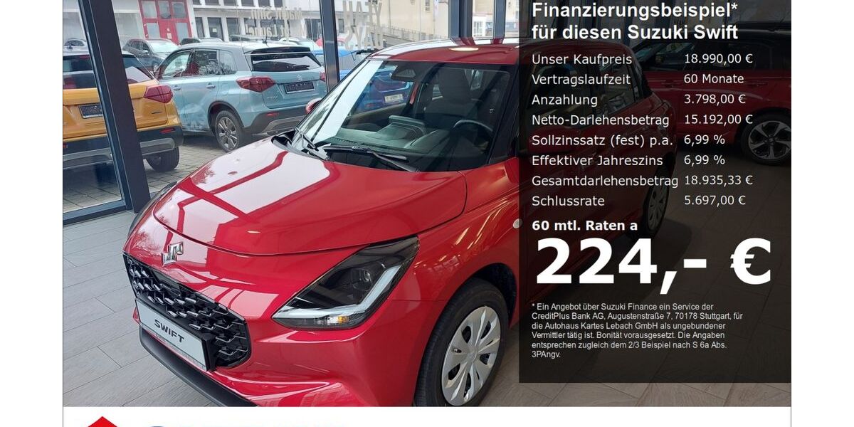 Suzuki Swift 7.900 km 18.990 &euro; Lebach 66822