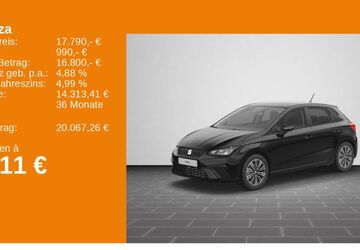 Seat Ibiza 24.790 km 17.790 &euro; Saarbrücken 66115