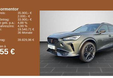 Cupra Formentor 25.270 km 33.200 &euro; Kirkel 66459