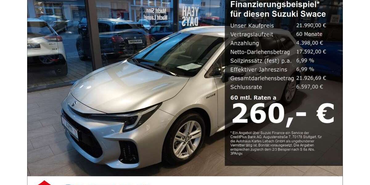 Suzuki Swace 29.985 km 21.990 &euro; Lebach 66822