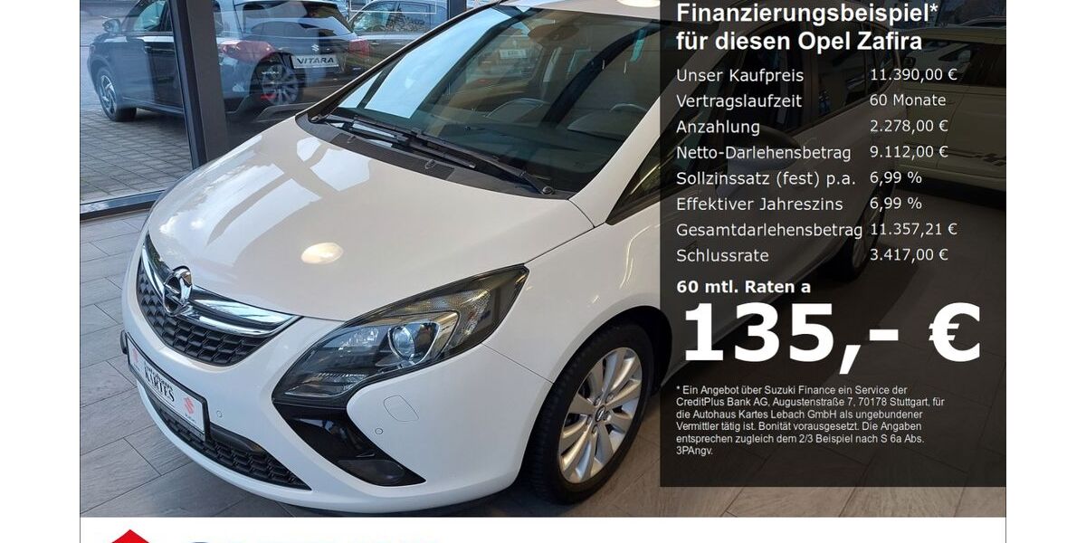 Opel Zafira 115.000 km 10.990 &euro; Lebach 66822